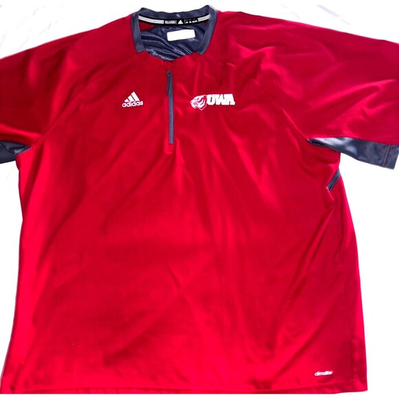 Adidas University of West Alabama (UWA) Quarter-Zip Pullover 3XL - Picture 2 of 7